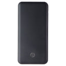 PowerLab 10,000mAh Dual Port Power Bank (USB-C/USB-A) with USB-C Cable - Black