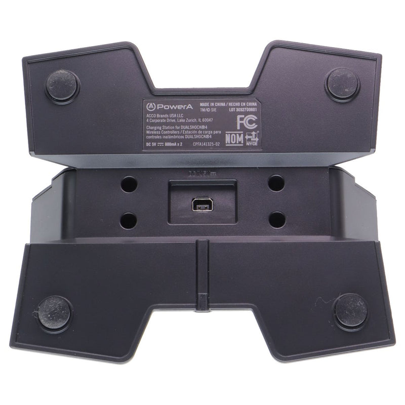 PowerA DualShock 4 Controller Charging Station for Sony PlayStation 4 - Black