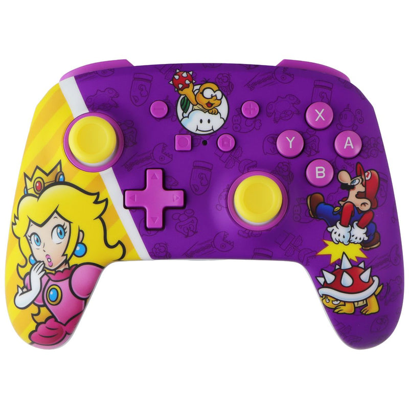 PowerA Enhanced Nintendo Switch Wired Controller - Princess Peach Battle