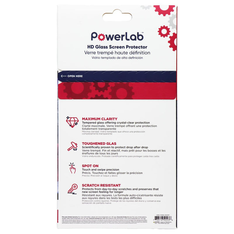 PowerLab HD Glass Screen Protector for Samsung Galaxy Tab A7 Lite