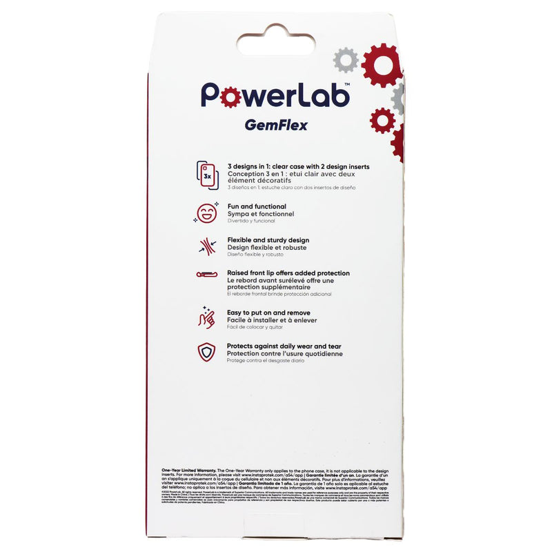PowerLab GemFlex Case for Motorola Moto G 5G (2023) - Clear