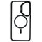 Prodigee KickIt Case for MagSafe for Samsung Galaxy S24+ (Plus) - Clear / Black