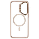 Prodigee KickIt Case for MagSafe for Samsung Galaxy S24+ (Plus) - Clear / Rose