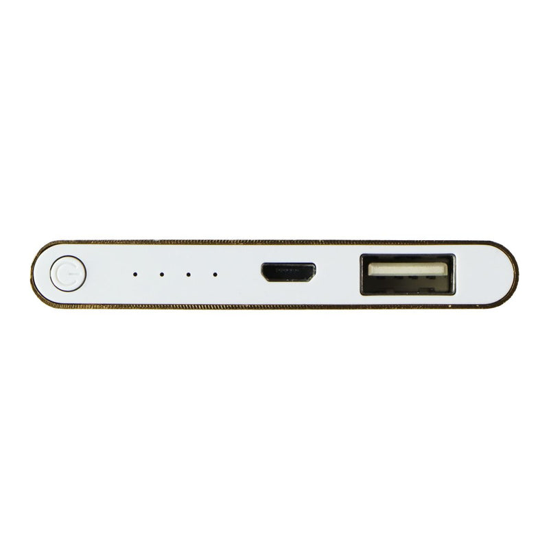 Professional Mobile Supply (10k mAh) Slim Portable Power Bank - Orange Gold