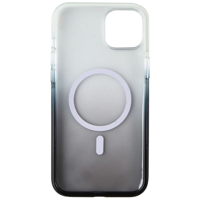 Prodigee Safetee Flow + Mag Case for iPhone 14 Plus - Black/White Fade/Clear