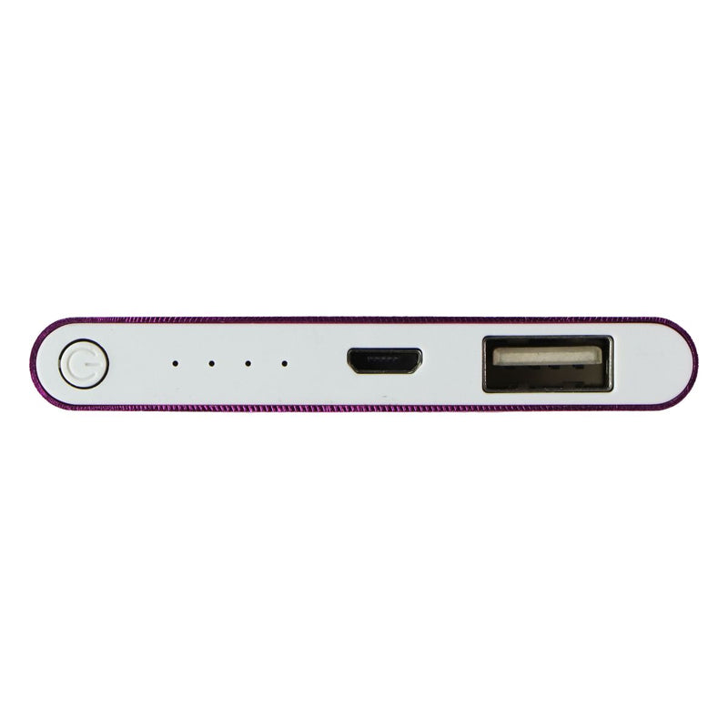 Professional Mobile Supply (10k mAh) Slim Portable Power Bank - Pink Gloss