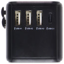 Prodigee Energee World Traveler USB-C/USB-A AC Travel Adapter - Black