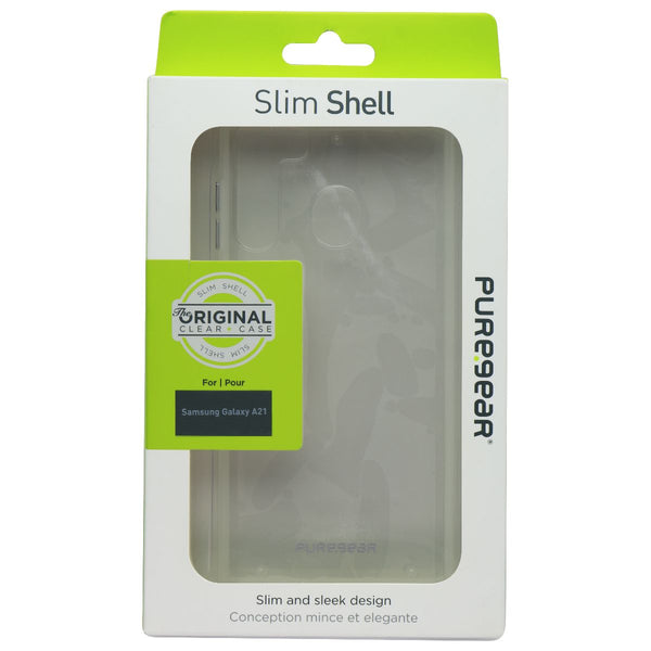 PureGear Slim Shell Series Case for Samsung Galaxy A21 - Clear