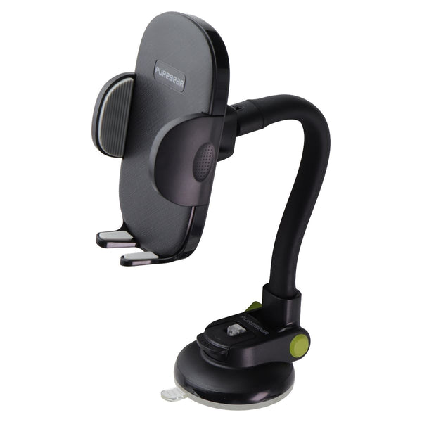 PureGear Universal Cradle Suction Cup Dash Mount for Cars & Vehicles - Black