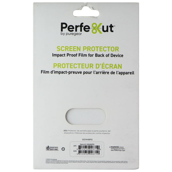 PureGear Perfekut Screen Protector Film for Back of Device - White Glitter