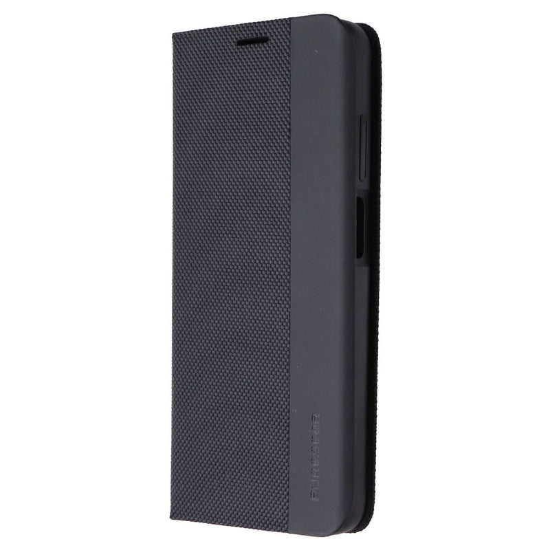 PureGear Express Folio Protective Wallet Case for Cricket Debut S3 - Black