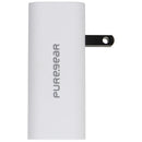 PureGear LightSpeed (42W) USB-C and USB-A Wall Charger - White (09811PG)