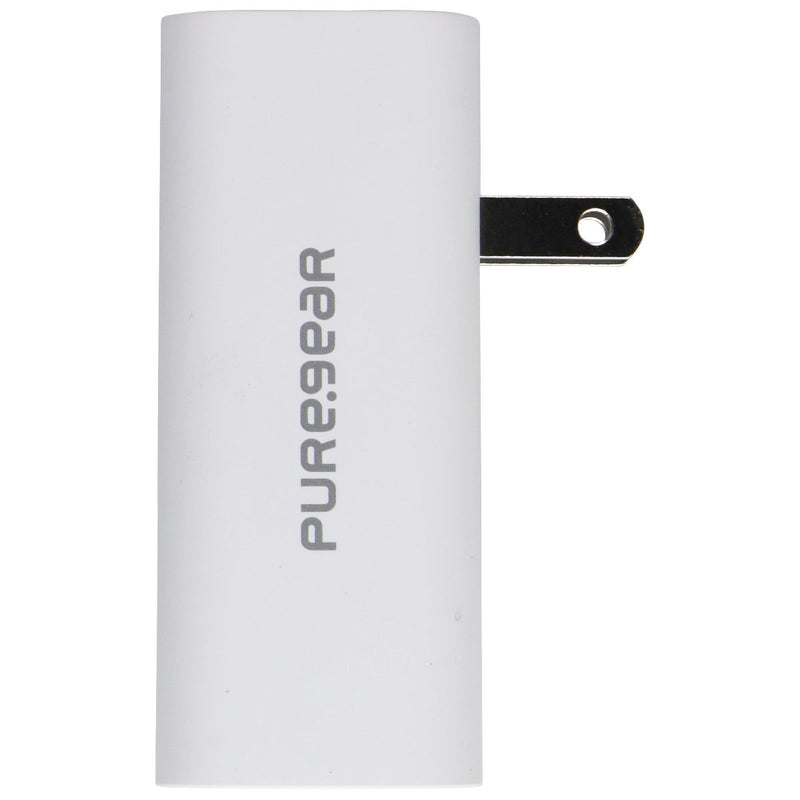 PureGear LightSpeed (42W) USB-C and USB-A Wall Charger - White (09811PG)