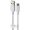 PureGear USB-A to Lightning 8-Pin Charging Cable 4FT - White
