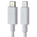 PureGear LightSpeed 20W Lightning 8-Pin to USB-C Car Charger - White