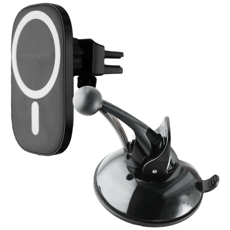 PureGear Fast Magnetic Wireless Car Charger for MagSafe - Black (09813PG)