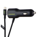 PureGear (17W) Lightning 8-Pin Car Charger with Single Port (USB-A) - Black