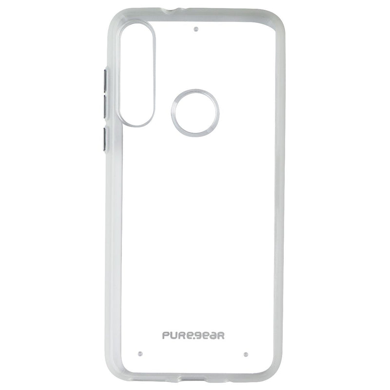 PureGear Slim Shell Hard Case for Motorola Moto G Fast (2020 Model) - Clear