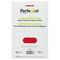 PureGear Perfekut Screen Protector Film for Back of Device - Red Carbon Fiber