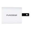PureGear LightSpeed (30W) USB-C Wall Charger + USB-C Cable - White (63995PG)