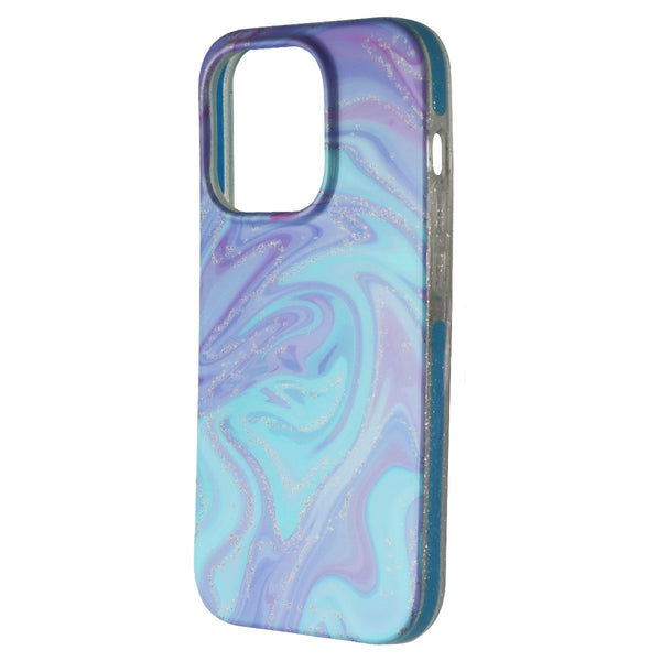 PureGear Slim Shell Designer Series Case for Apple iPhone 14 Pro - Blue Swirl