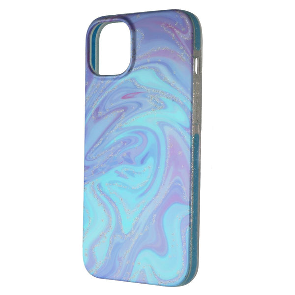PureGear Slim Shell Designer Series Case for Apple iPhone 14 Plus - Blue Swirl
