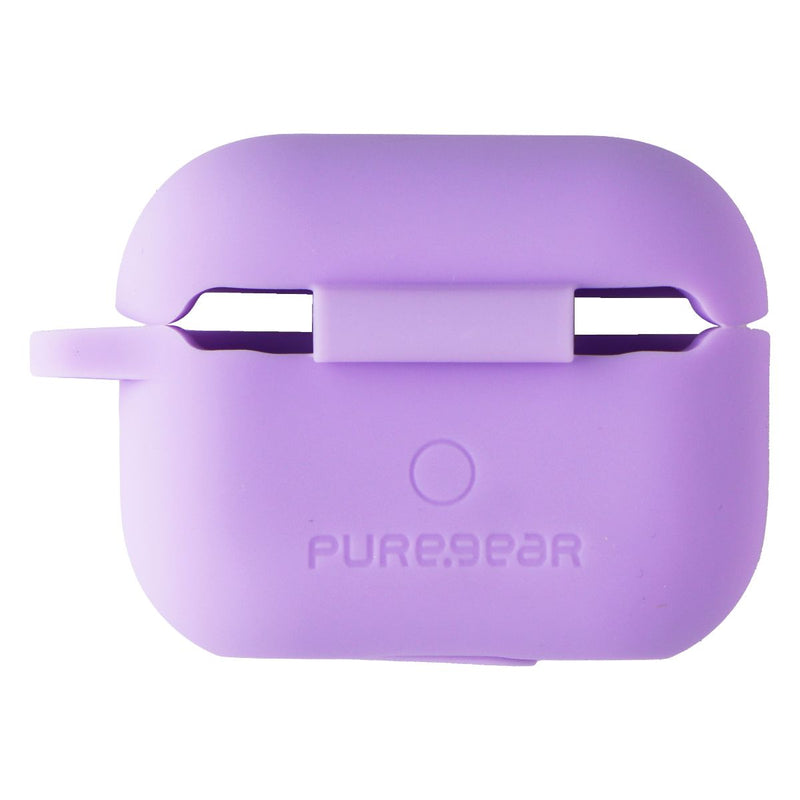 PureGear Silicone Case + Magnetic Strap for Apple AirPods Pro 2nd Gen - Purple