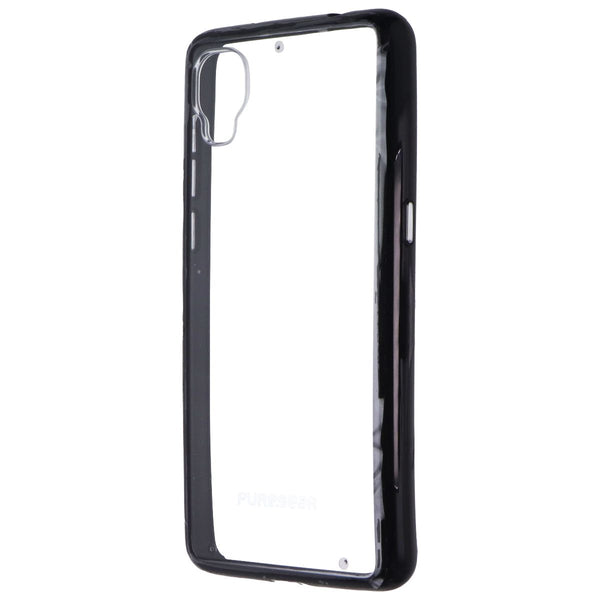 PureGear Slim Shell Clear Case for TCL A30 - Clear / Black