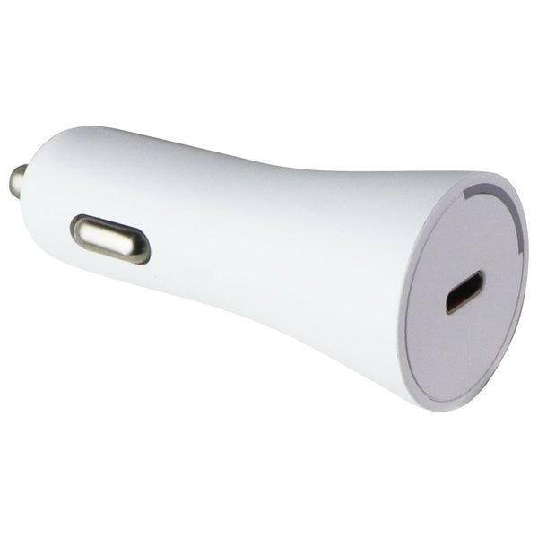 PureGear Light Speed 25W USB-C Car Charger - White (G01329PG)