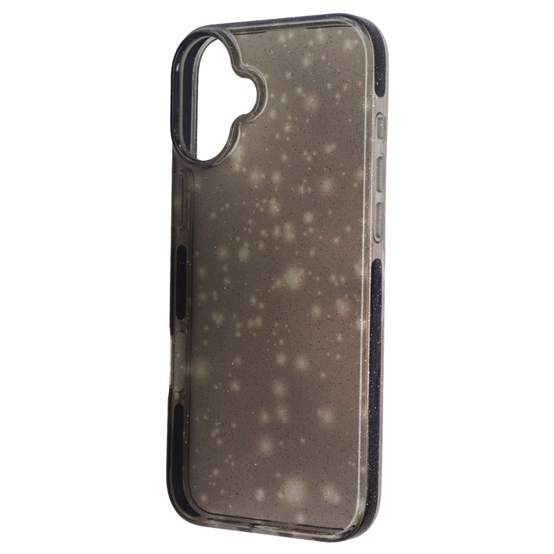 PureGear Slim Shell Designer Case for Apple iPhone 16 Plus - Black Stardust