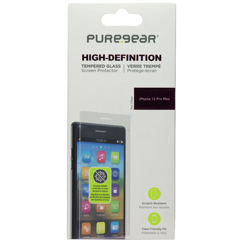 PureGear High-Definition Tempered Glass for Apple iPhone 12 Pro Max
