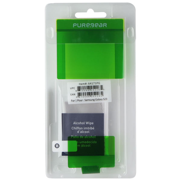 PureGear Tempered Glass for Samsung Galaxy S23 - Clear (BULK) 64171PG