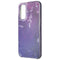 PureGear Slim Shell Designer Series Case for Galaxy A14 5G - Purple/Blue Glitter