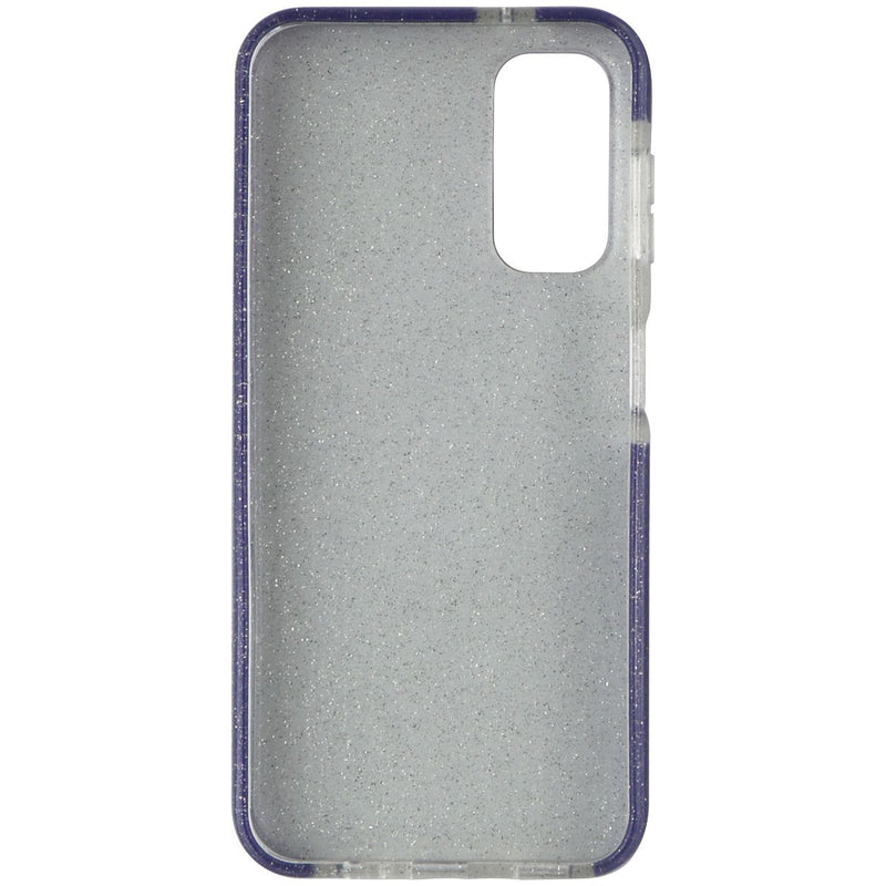 PureGear Slim Shell Designer Series Case for Galaxy A14 5G - Purple/Blue Glitter
