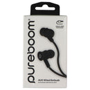 PureGear PureBoom 3.5mm Wired Lightweight Earbuds with Microphone - Black