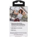 PureGear PureBoom 3.5mm Wired Lightweight Earbuds with Microphone - Black