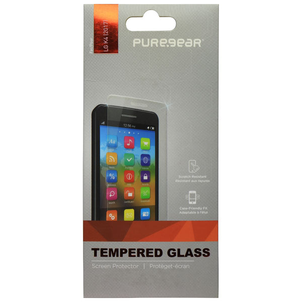 PureGear Tempered Glass Screen Protector for LG K4 (2017) - Clear