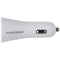PureGear 20W USB-C Wall & Car Charger w/ USB-C to Lightning 8-Pin Cable - White