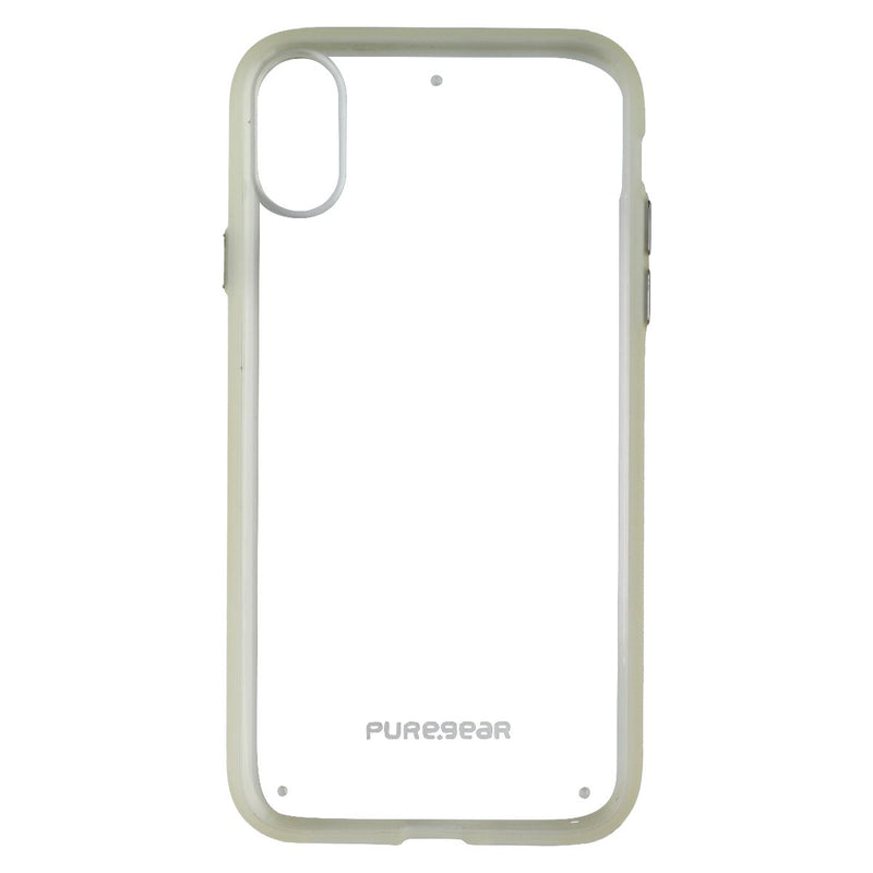 PureGear Slim Shell Series Hard Case for Apple iPhone XR - Clear/Frost
