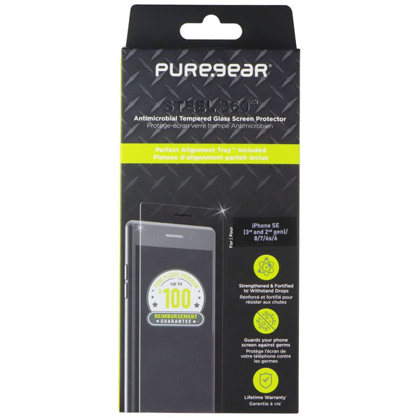 PureGear Steel 360 Screen Protector for iPhone SE (2022/2020)/8/7/6s/6 - Clear