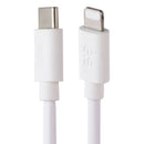 PureGear (4-Ft) USB-C to Lightning 8-Pin Charge/Sync Cable - White