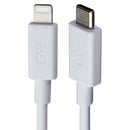 PureGear 6 ft. USB-C to Lightning 8-Pin Charging and Data Sync Cable - White
