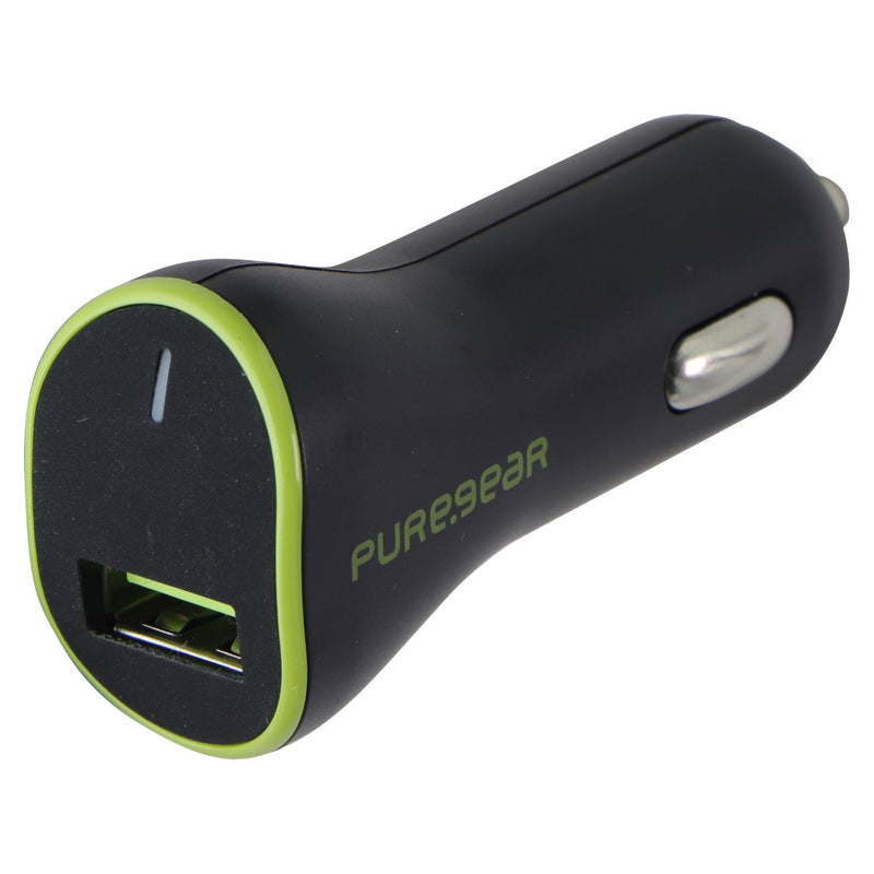 PureGear Quick Charge 3.0 USB Car Charger with USB-A to Micro USB Cable - Black
