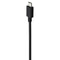 PureGear (24W) USB-C 5-Ft Wall Charger with Extra USB Port - Black