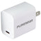 PureGear Light Speed 20W USB-C Wall & Car Charger w/ USB-C Cable - White
