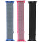 PureGear 3 Pack Nylon & Velcro Watch Band Set for Apple Watch (38/40/41mm)