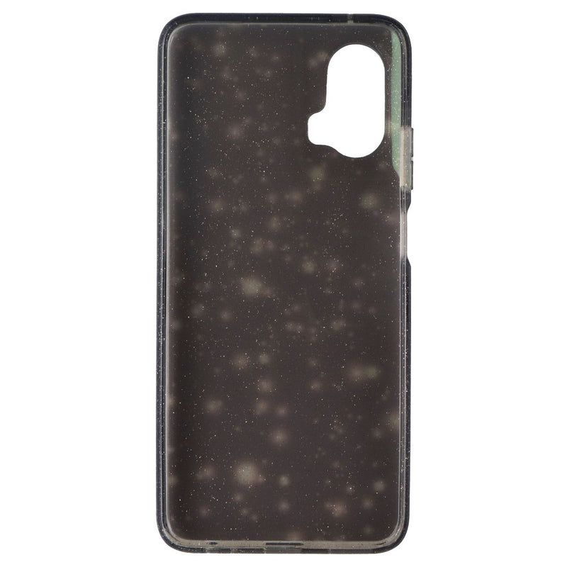 PureGear Slim Shell Designer Case for Motorola Moto G 2024 - Black Stardust