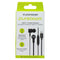 PureGear PureBoom USB-C Corded Earbuds - Black (64793PG)