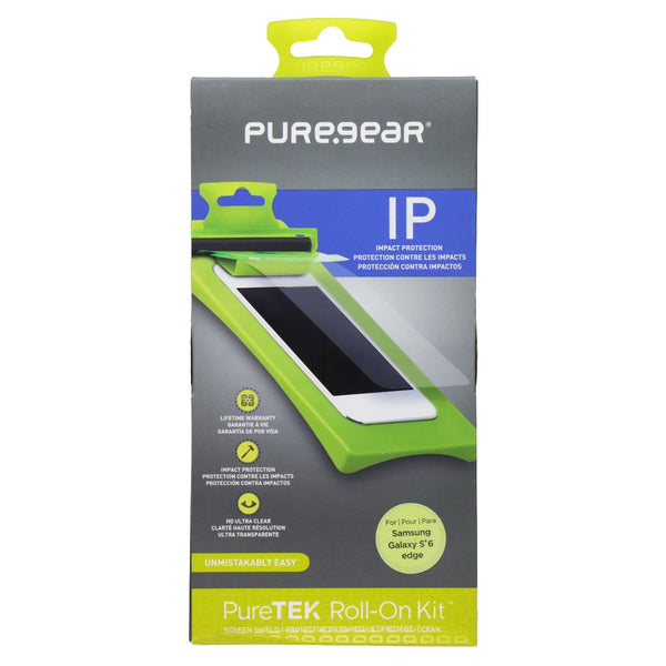 PureGear PureTek Roll On Kit (IP) Screen Protector for Samsung Galaxy S6 edge