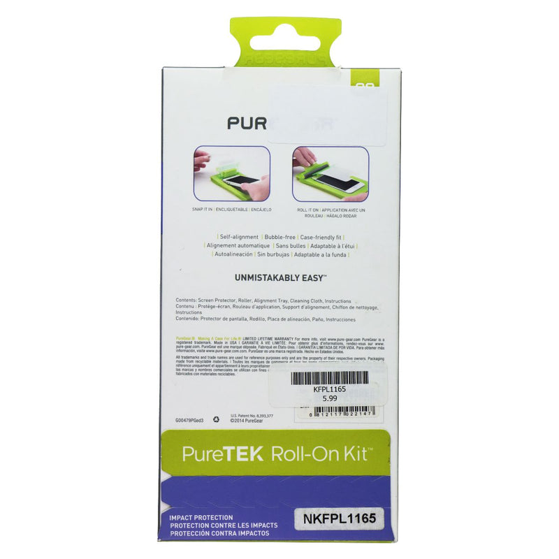 PureGear PureTek Roll On Kit (IP) Screen Protector for Samsung Galaxy S6 edge